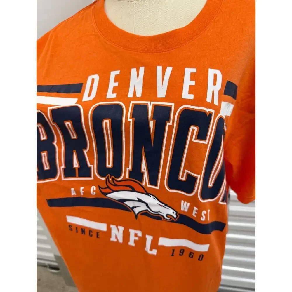 Denver‎ Broncos NFL Men's Graphic T-Shirt and Hoodie Combo Pack NEW SZ L LARGE